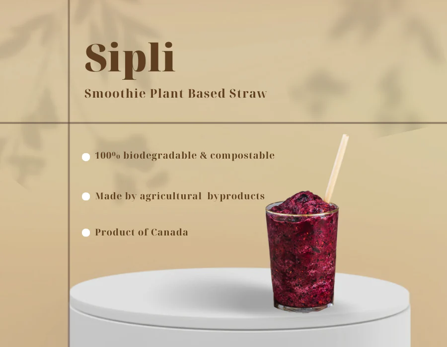 Plant-Based Smoothie Straws(Product of Canada) - Image 3
